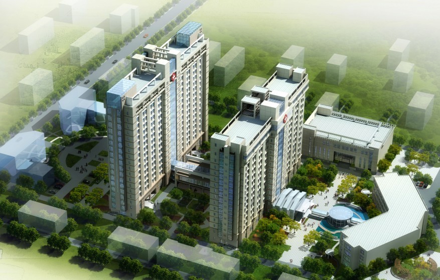 陜西省寶雞市中心醫(yī)院使用景泰源LED平板凈化燈